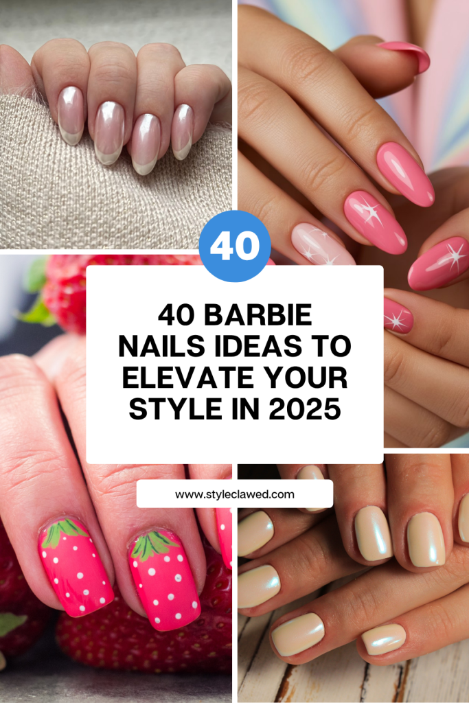 40 Barbie Nails Ideas to Elevate Your Style in 2025