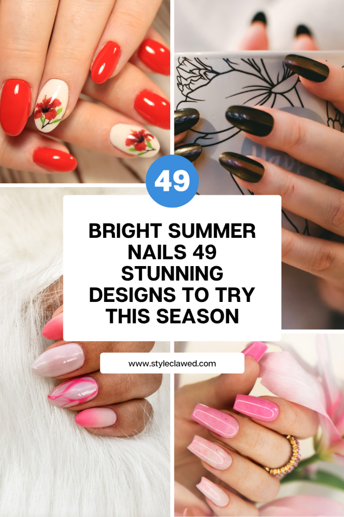 Bright Summer Nails