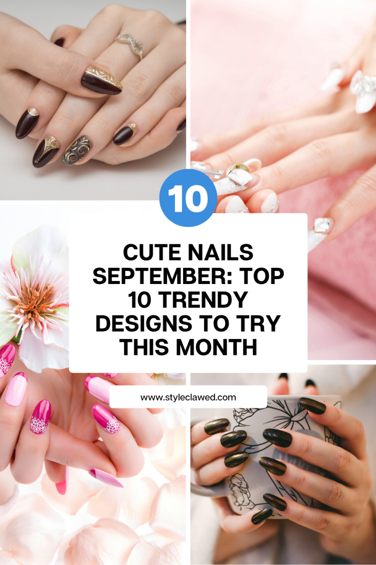 Cute Nails September Top 10 Trendy Designs to Try This Month
