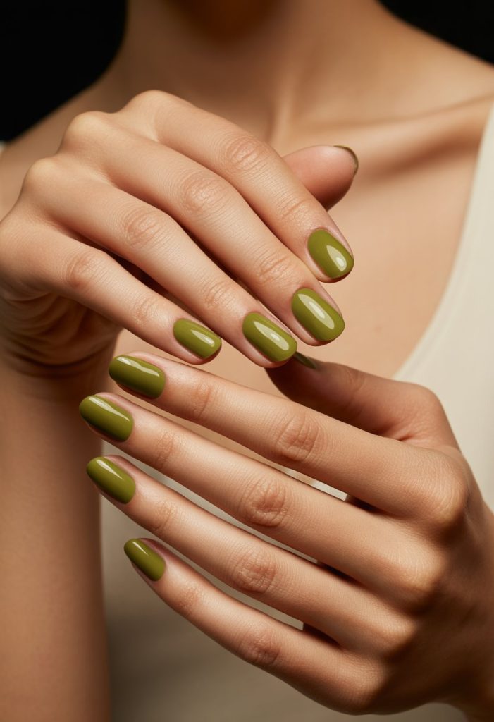 Earthy Olive Green