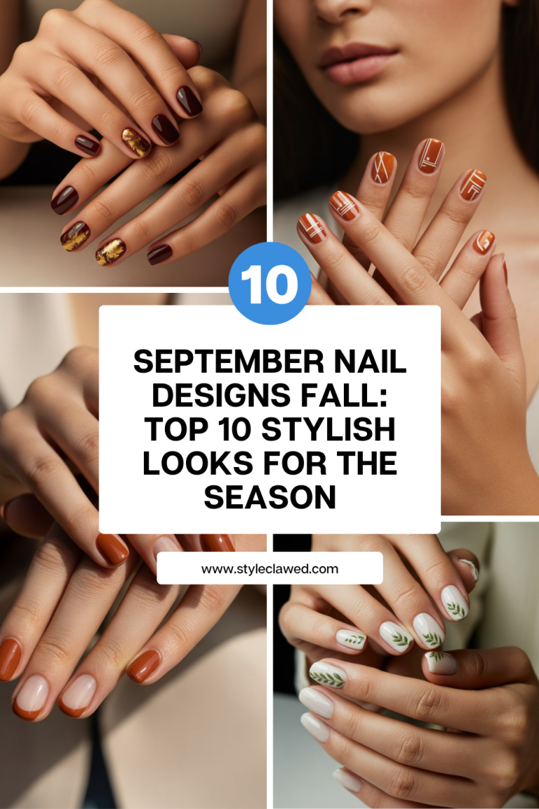 September Nail Designs Fall Top 10 Stylish Looks for the Season