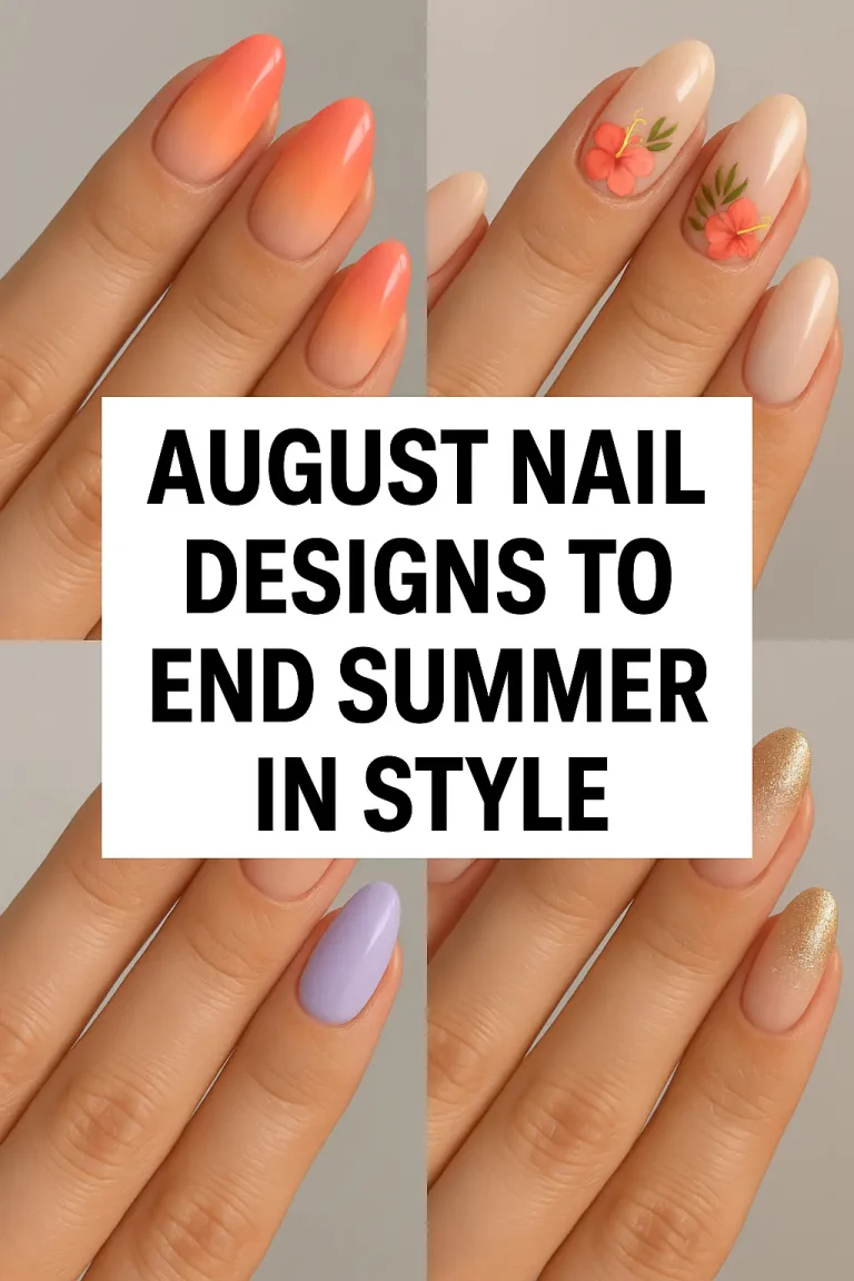 30 August Nail Designs to End Summer in Style