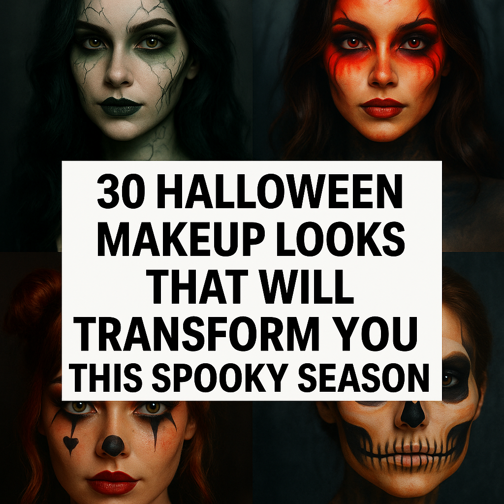 30 Halloween Makeup Looks That Will Transform You This Spooky Season