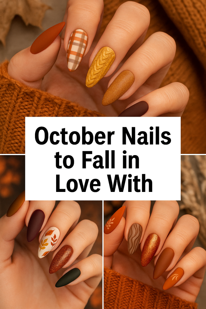 40 October Nails to Fall in Love With The Ultimate Guide to Autumn-Inspired Nail Art