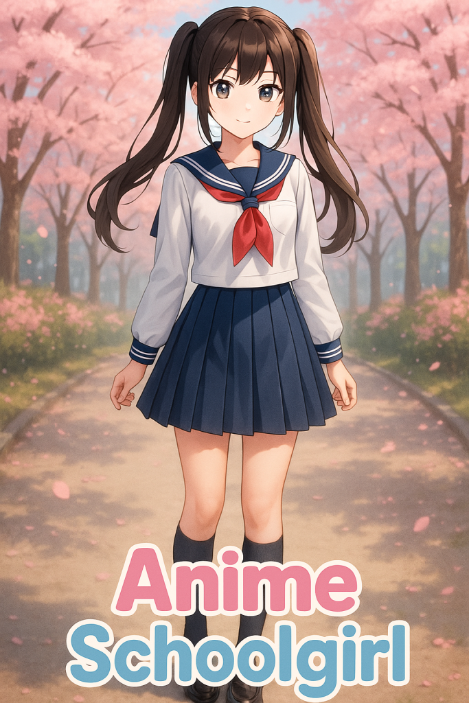 Anime Schoolgirl