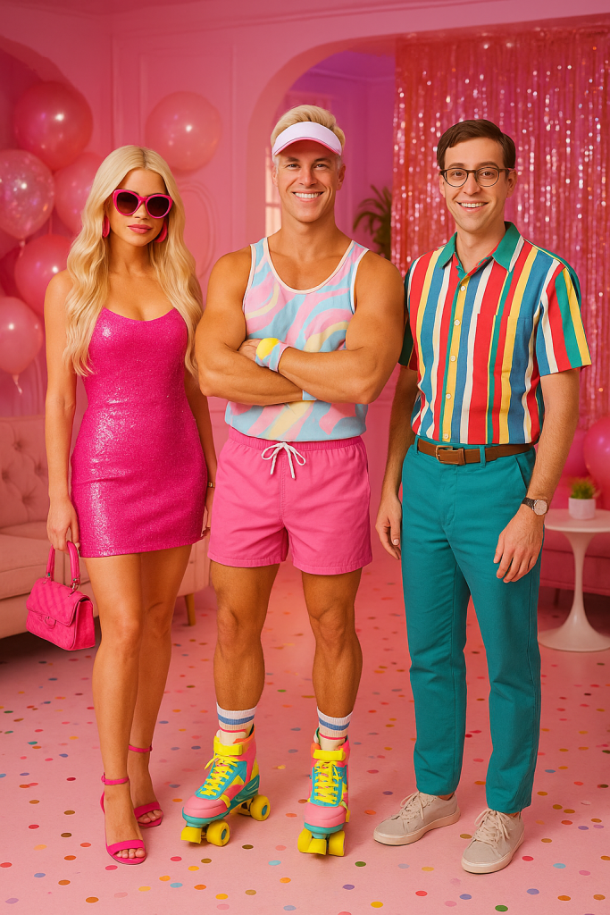 Barbie, Ken, and Allan