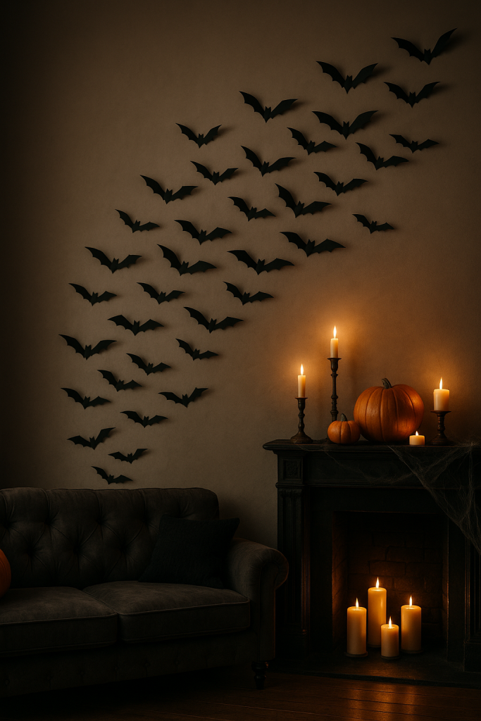 Bat Colony Wall Decor