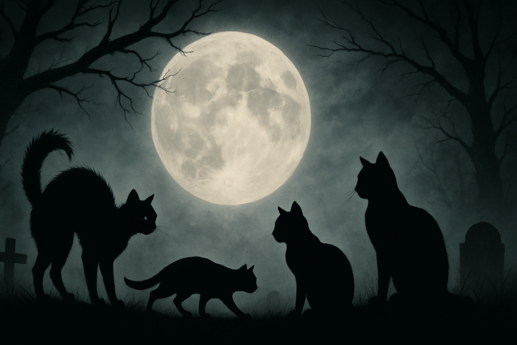 Black Cat Silhouettes