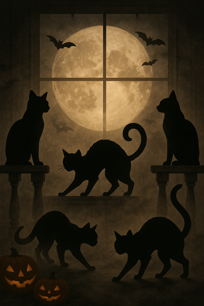 Black Cat Silhouettes