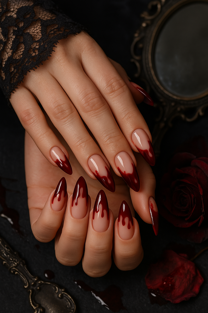 Bloody French Tips