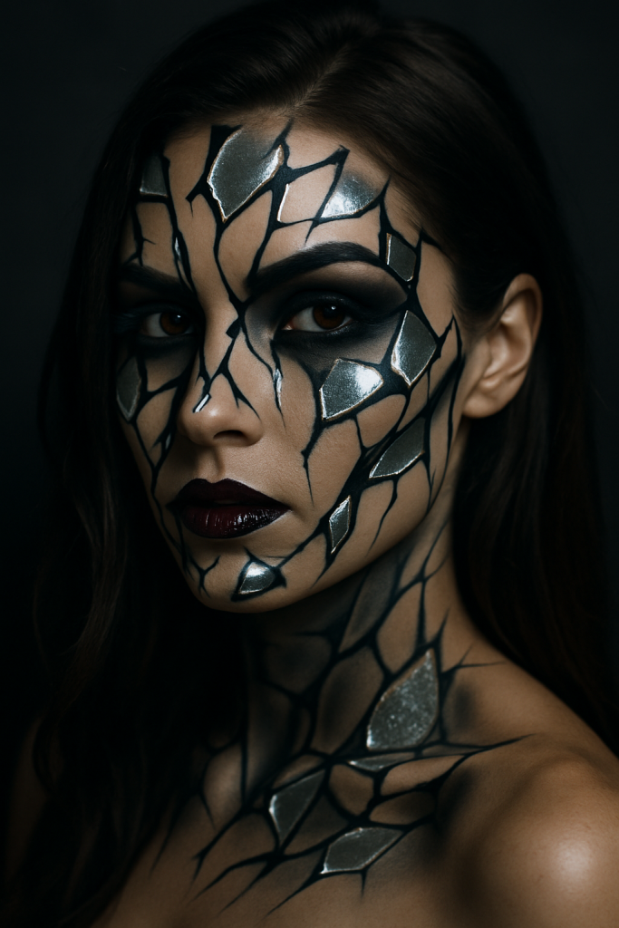 Broken Mirror Face
