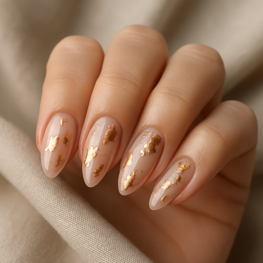 Bronze Foil Over Nude