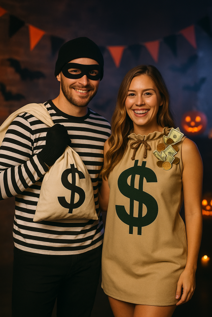 Burglar & Money Bag