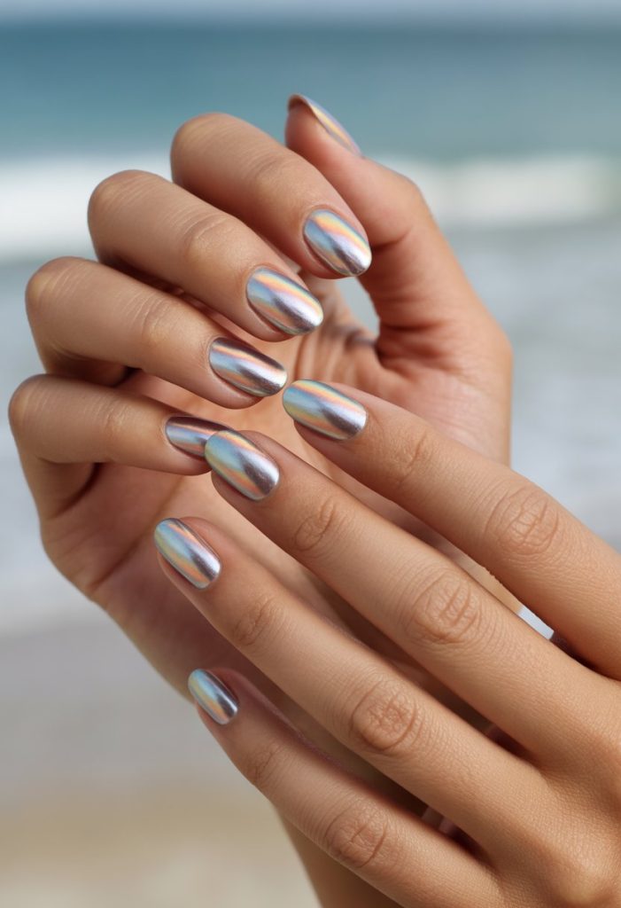 Chrome Cruise Nails