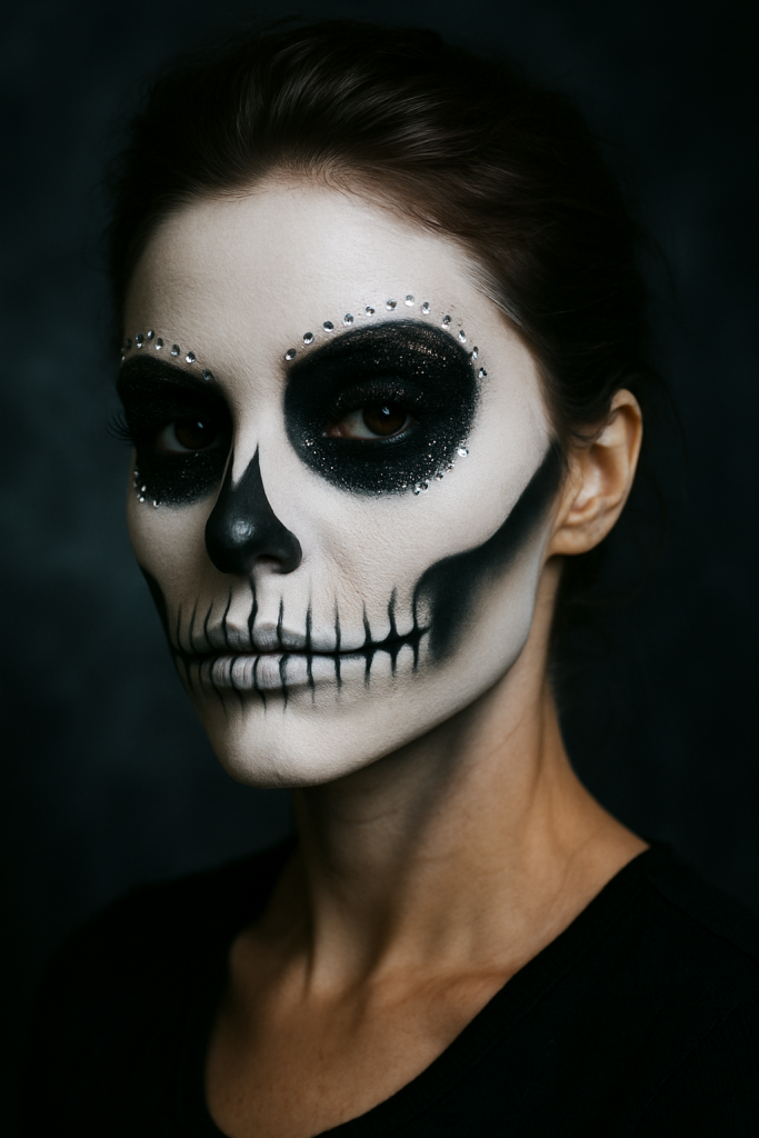 Classic Skull Makeup