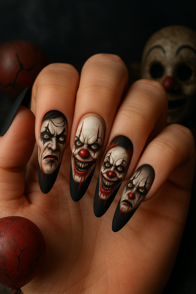 Creepy Clown Faces