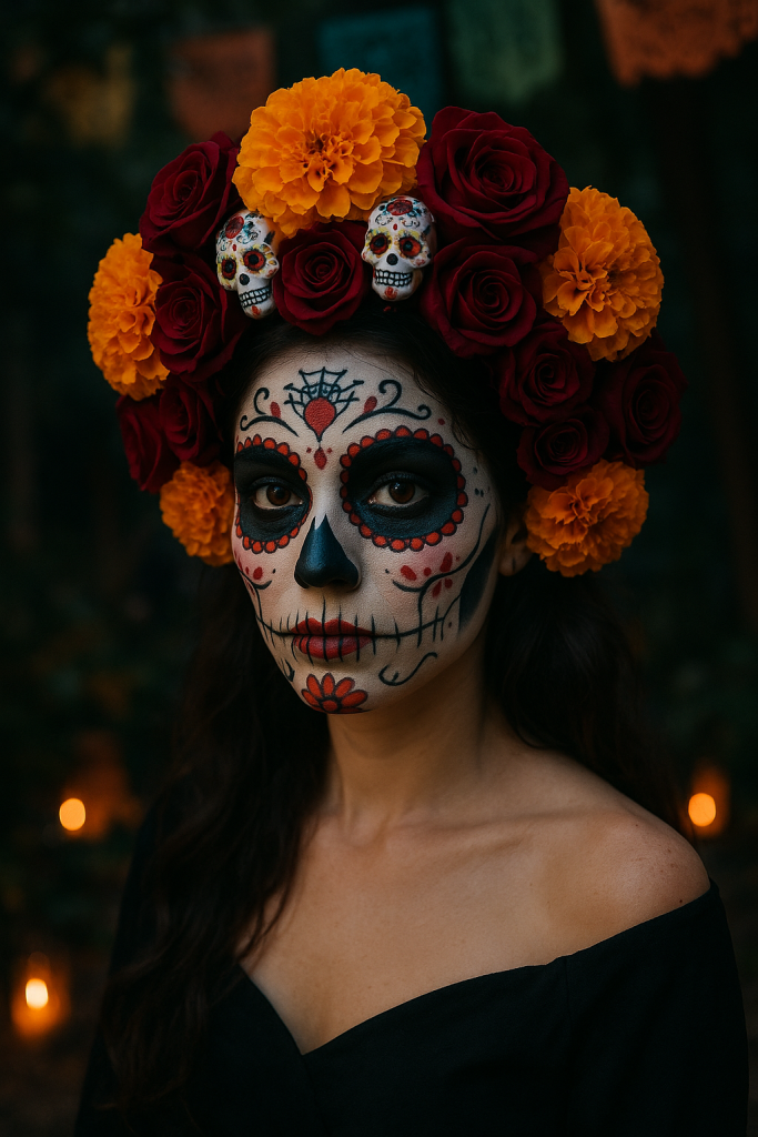 Day of the Dead Flower Crown