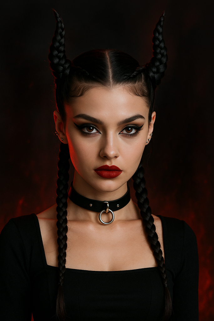Devil Horn Braids