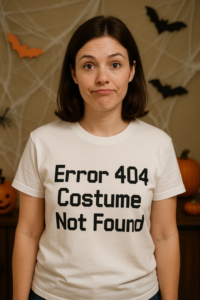 Error 404 Costume Not Found