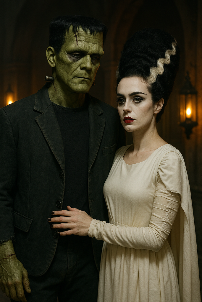Frankenstein and the Bride of Frankenstein