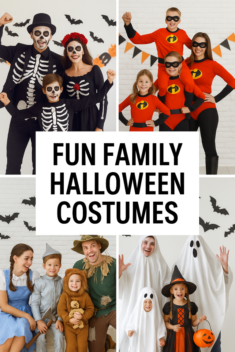 Fun Family Halloween Costumes