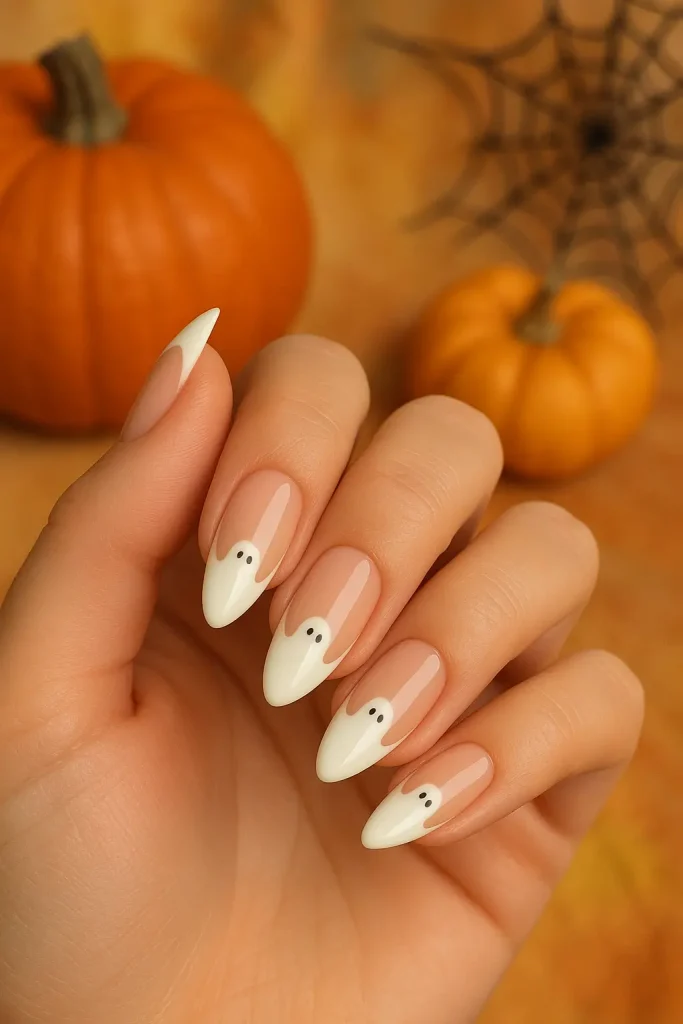 Ghost French Tips