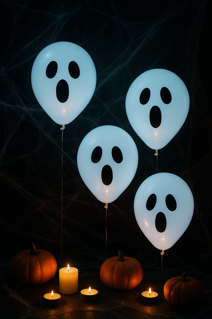 Glowing Ghost Balloons