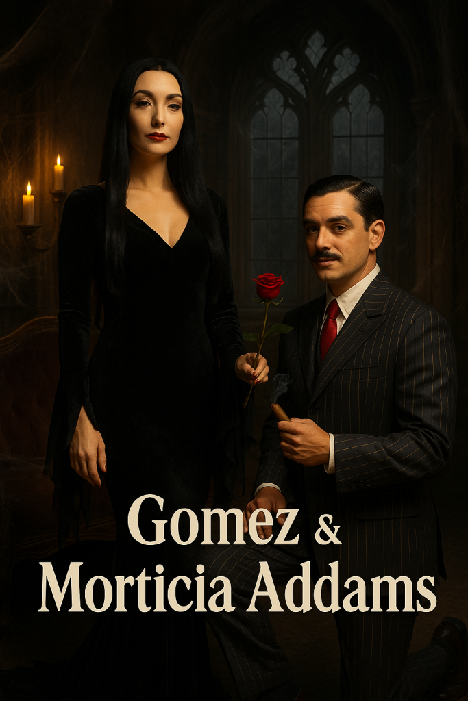 Gomez & Morticia Addams