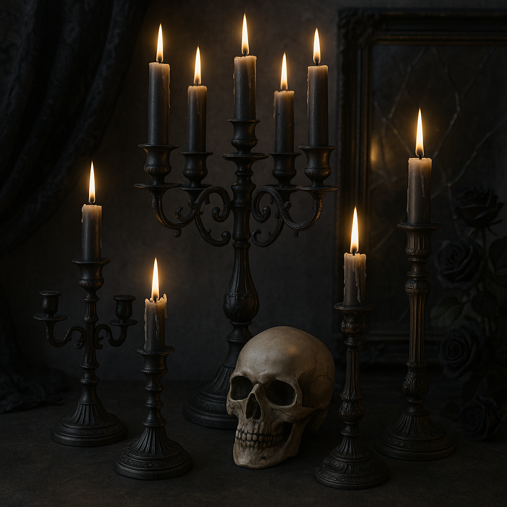 Gothic Candle Holders