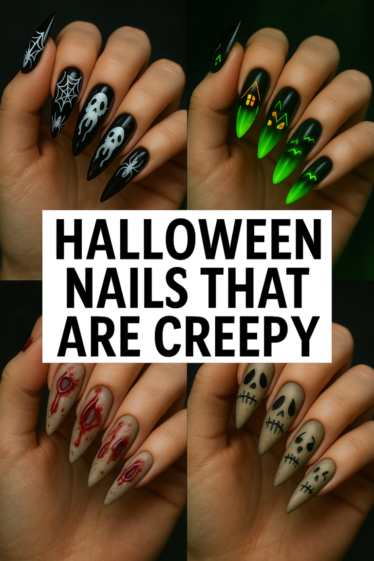 Halloween Nails That Are Creepy