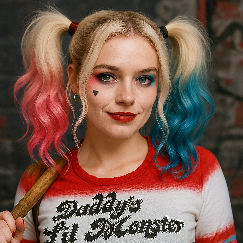 Harley Quinn Pigtails
