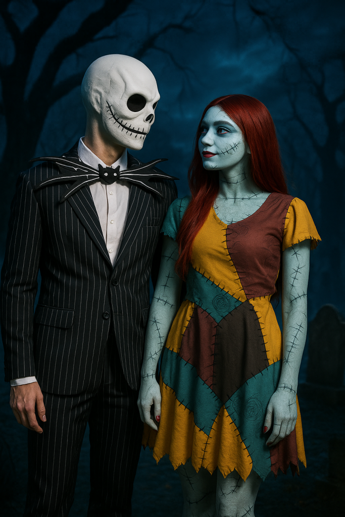 Jack Skellington and Sally