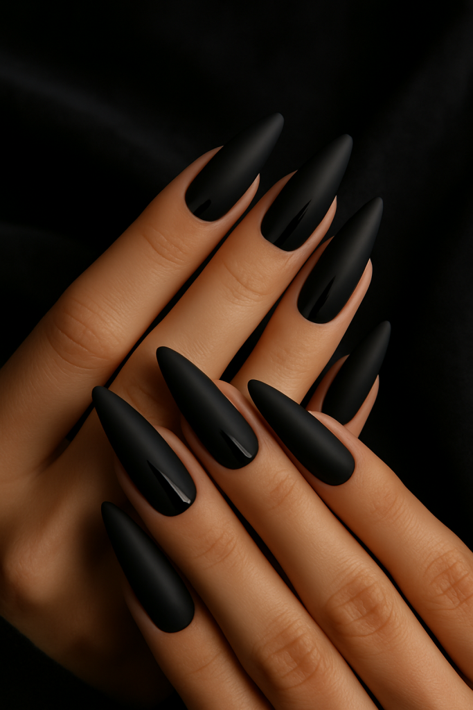 Matte Black Elegance