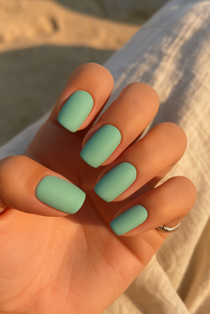 Matte Mint Green