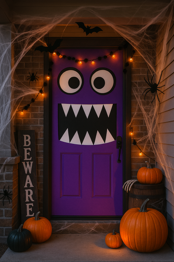 Monster Door Makeover