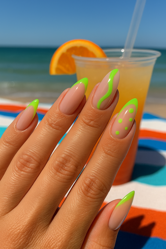 Neon Green Accents