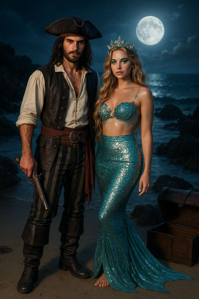 Pirate & Mermaid