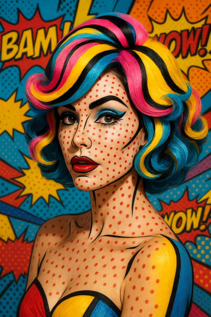 Pop Art Wig or Color Blocks