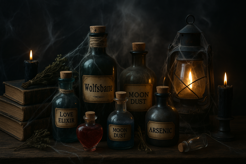 Potion Bottle Display