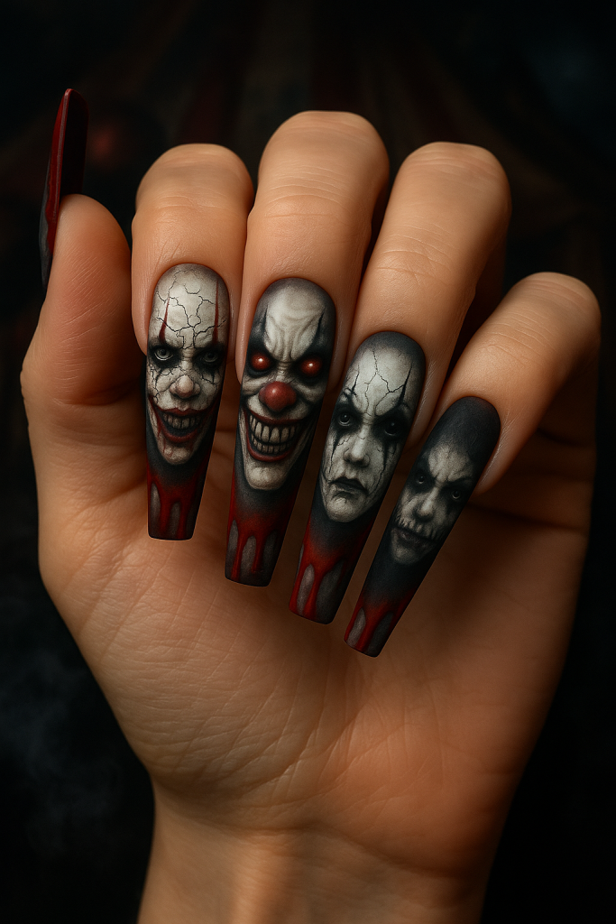 Scary Clown Faces