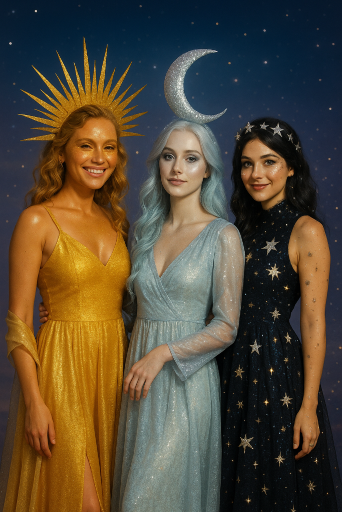 The Sun, Moon, and Stars