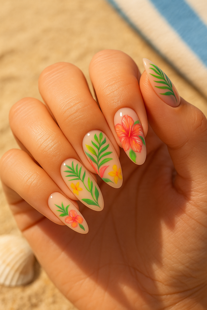 Tropical Floral Art