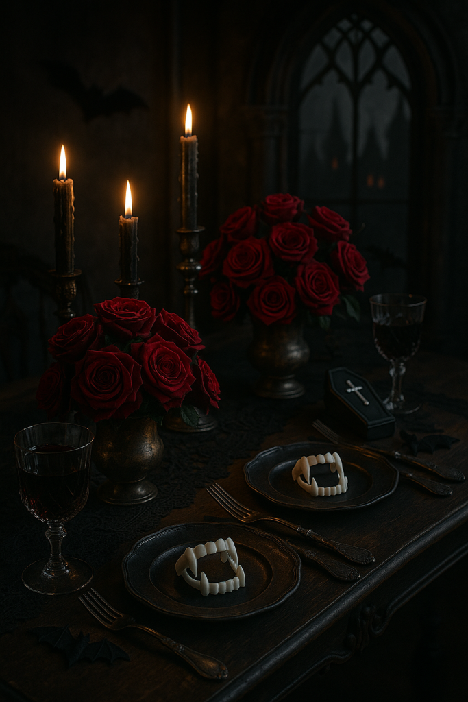Vampire-Themed Tablescape