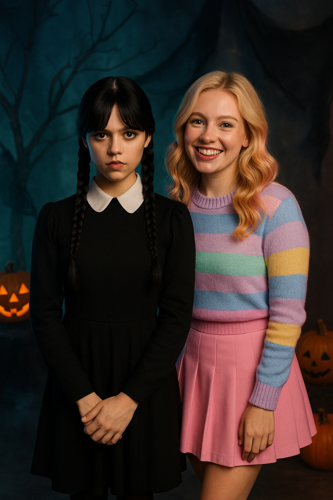 Wednesday and Enid Bestie Duo