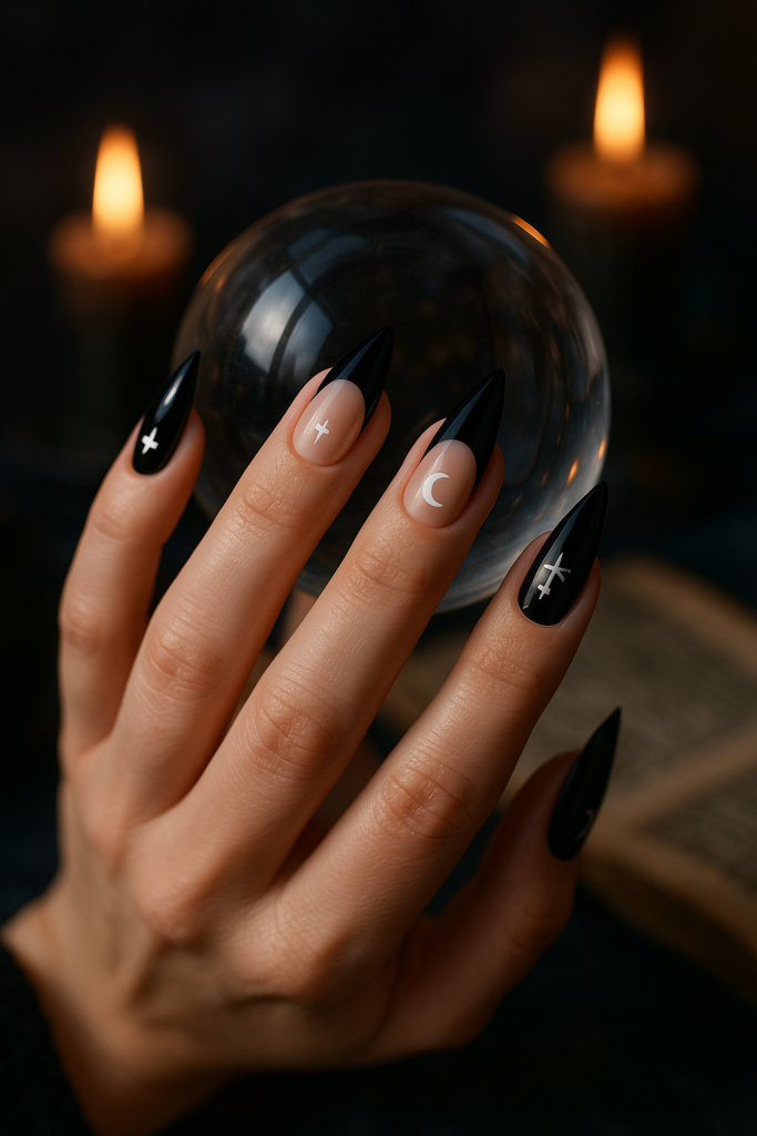 Witchy French Tips