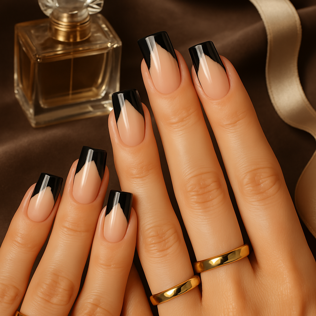 Deep V French Tips