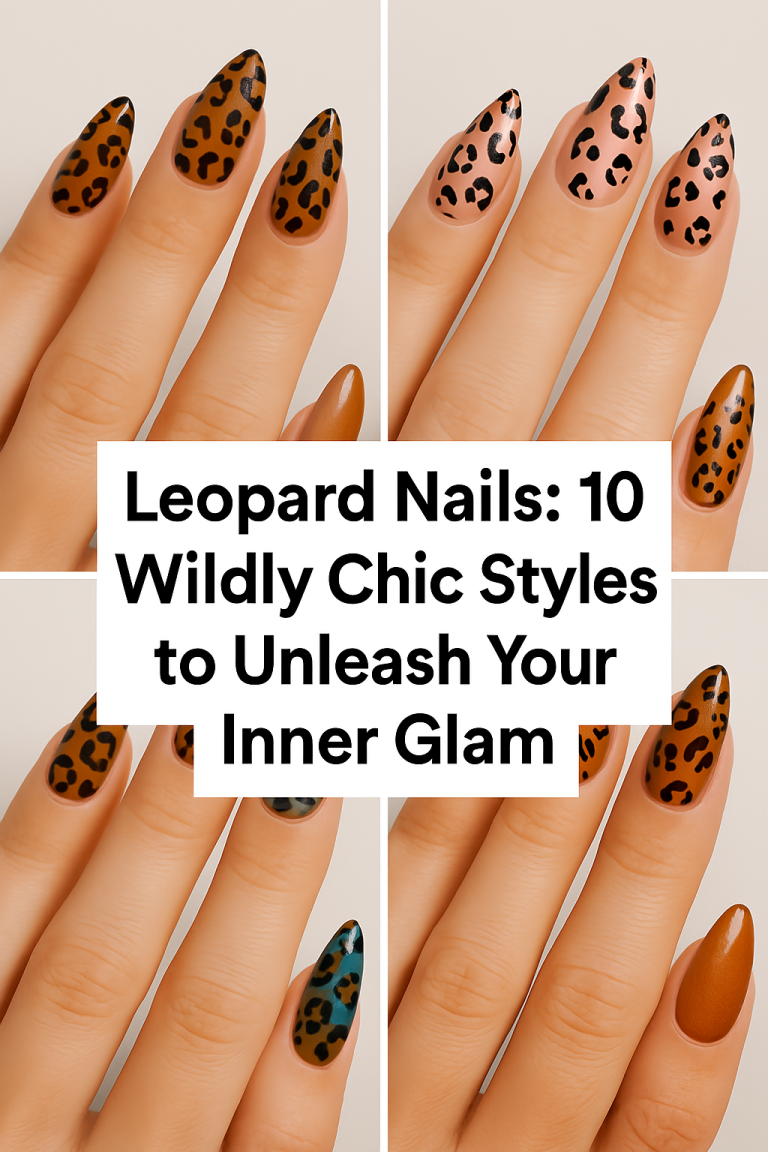 Leopard-Nails