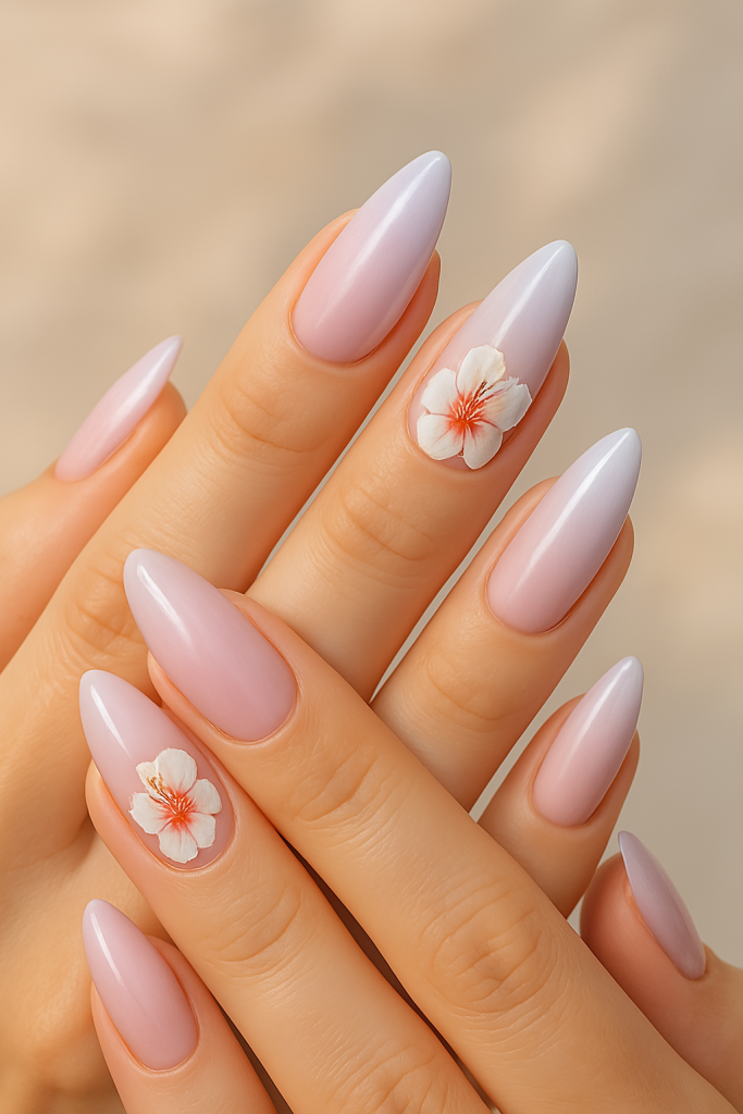 Pastel Ombre Hibiscus Dream