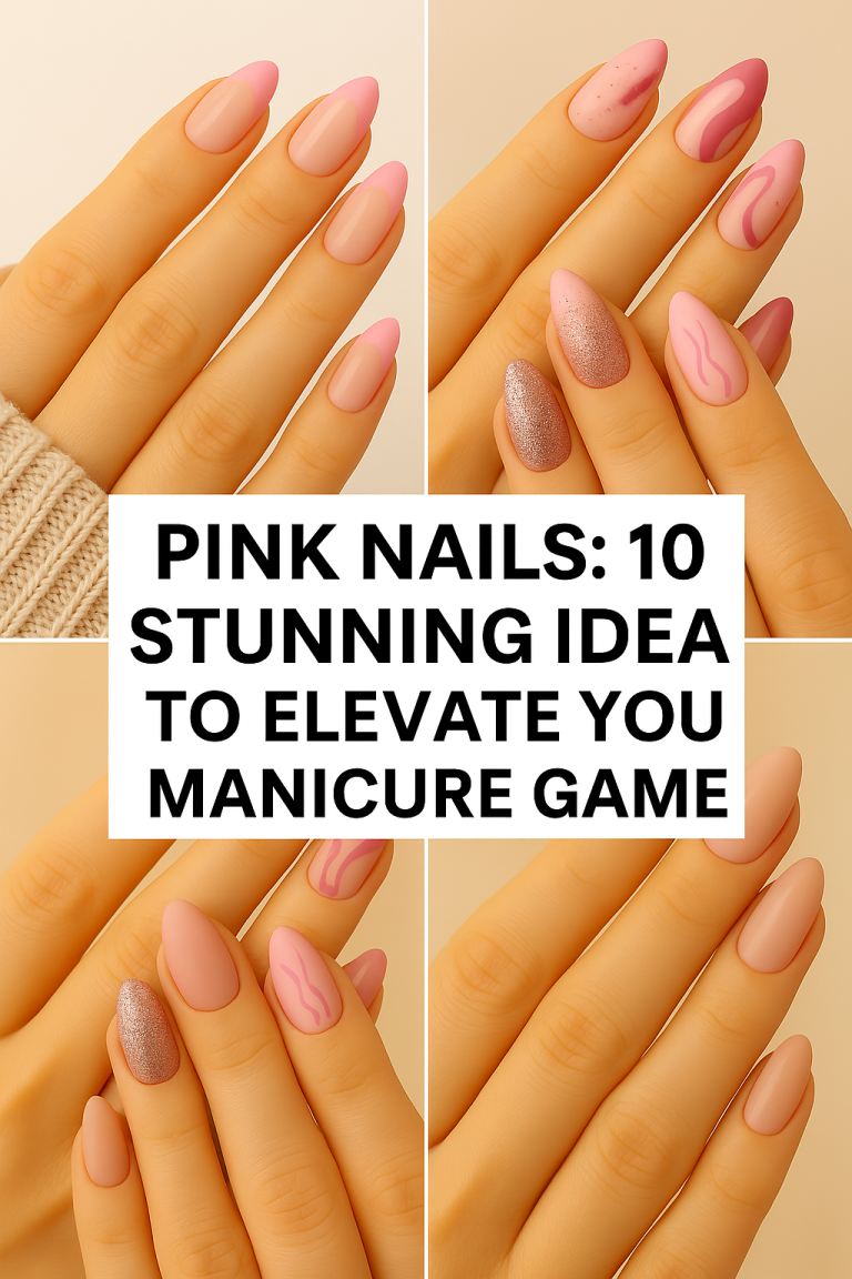 Pink Nails 10 Stunning Ideas to Elevate Your Manicure Game