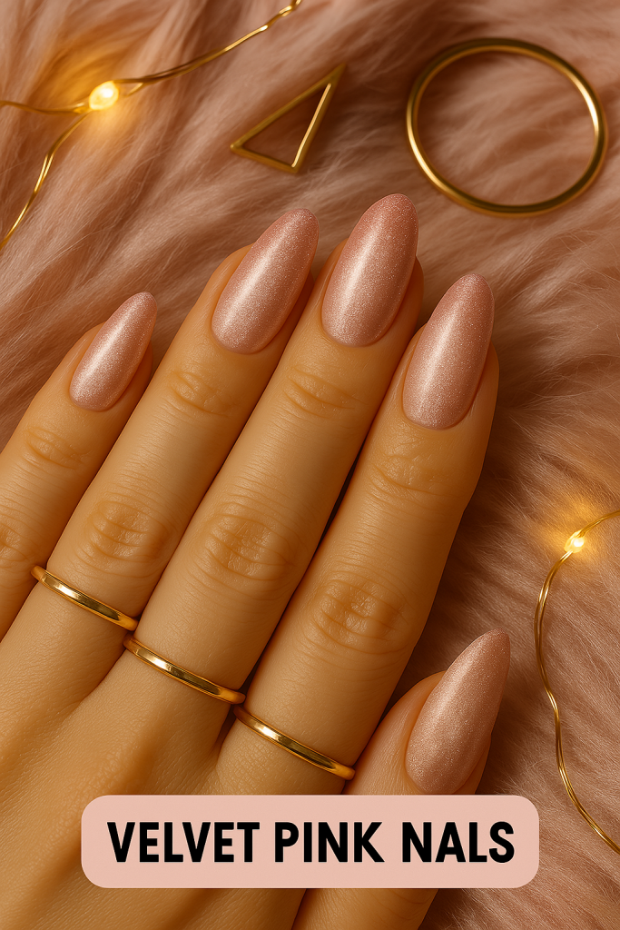 Velvet Pink Nails